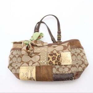 SOLD Coach Patchwork Bag